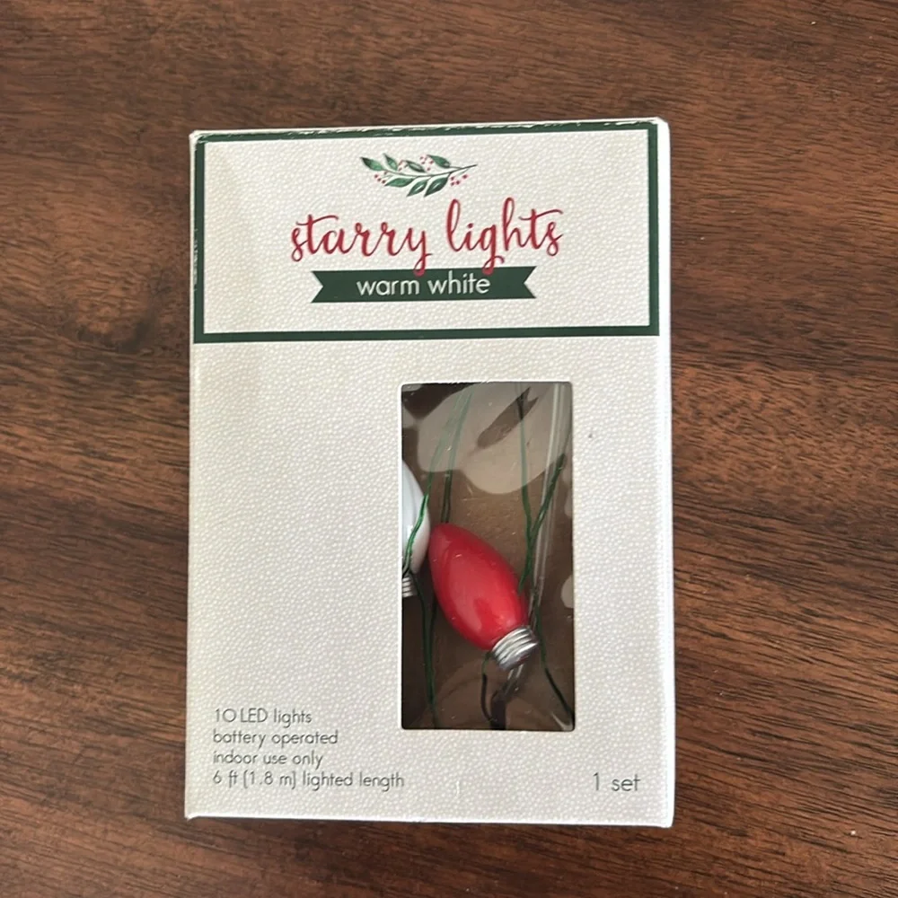 CHRISTMAS nib mini lights bundle/2
